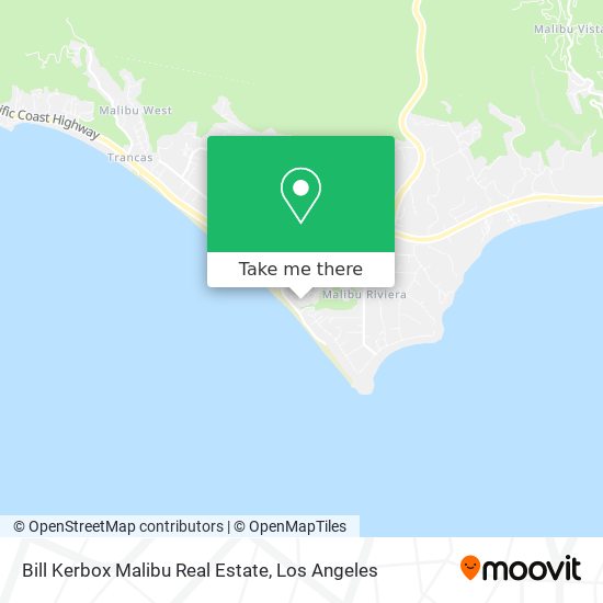 Mapa de Bill Kerbox Malibu Real Estate