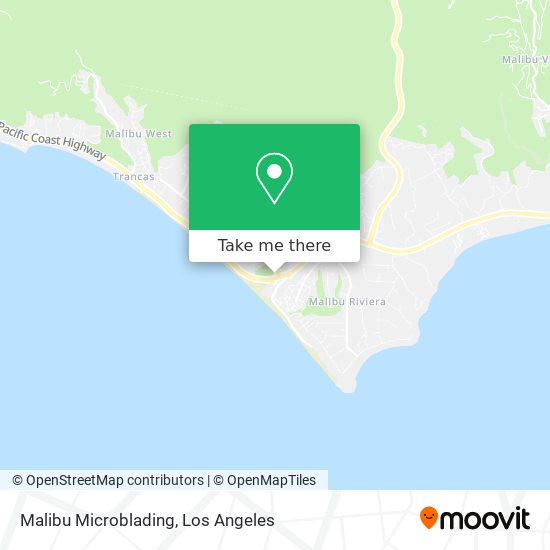 Malibu Microblading map