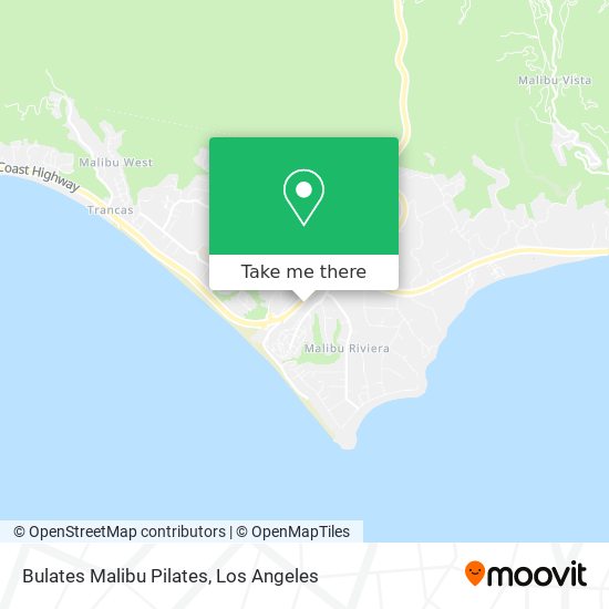 Mapa de Bulates Malibu Pilates