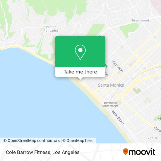 Cole Barrow Fitness map