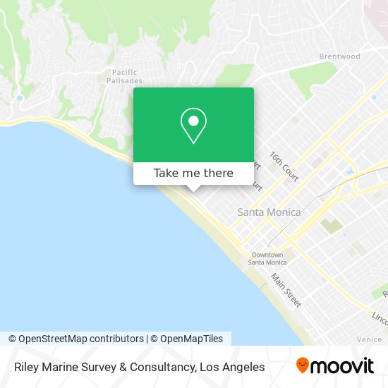 Mapa de Riley Marine Survey & Consultancy