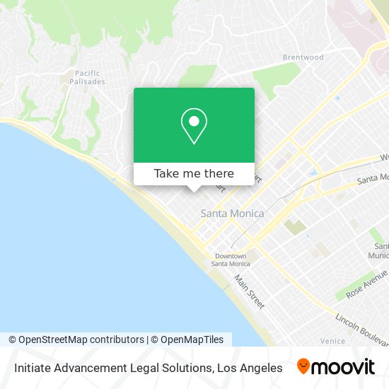 Mapa de Initiate Advancement Legal Solutions