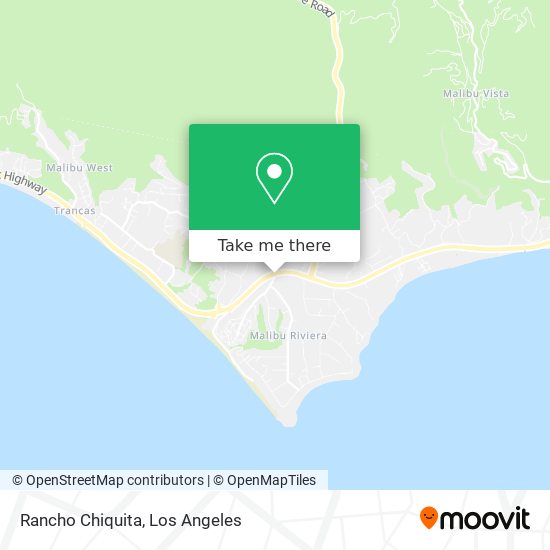 Rancho Chiquita map