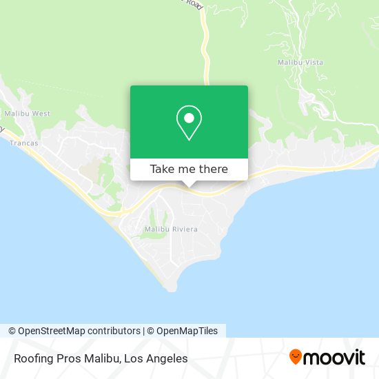 Mapa de Roofing Pros Malibu