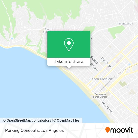 Parking Concepts map