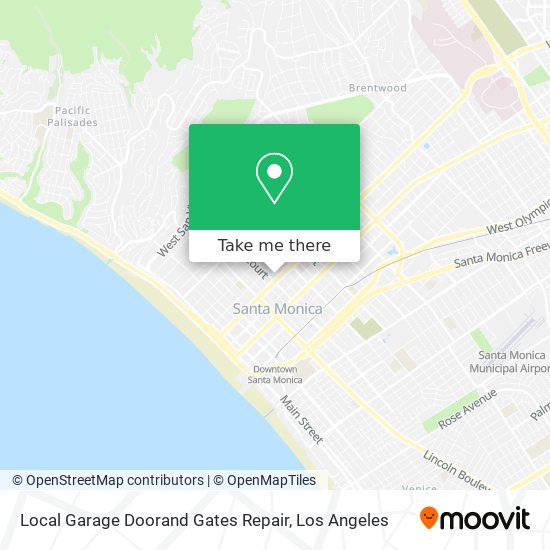 Local Garage Doorand Gates Repair map