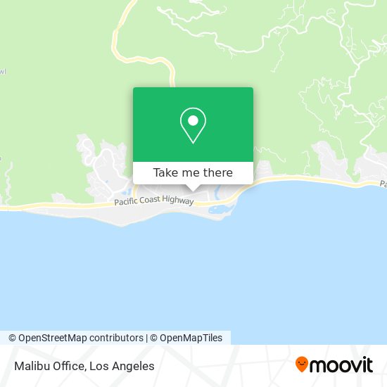 Malibu Office map