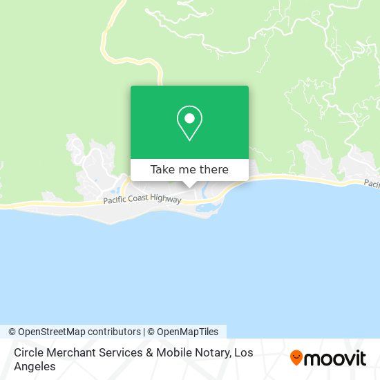 Mapa de Circle Merchant Services & Mobile Notary