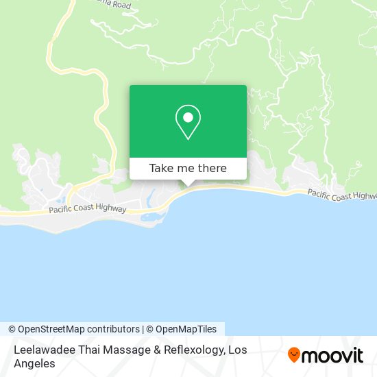 Leelawadee Thai Massage & Reflexology map