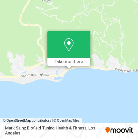 Mapa de Mark Sainz Biofield Tuning Health & Fitness