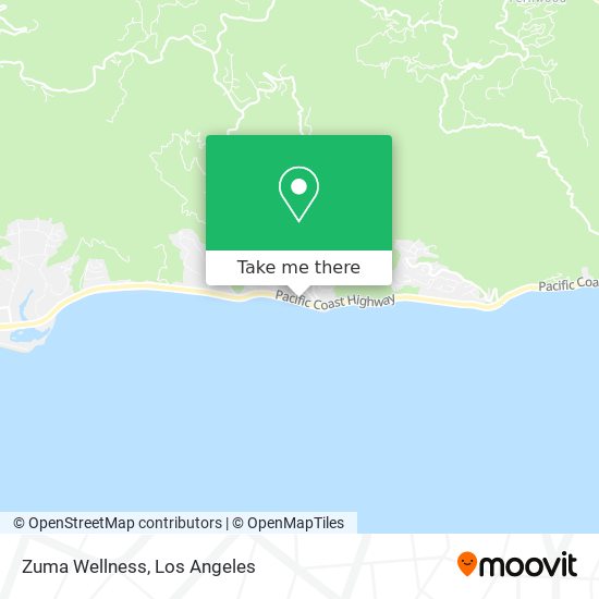 Zuma Wellness map