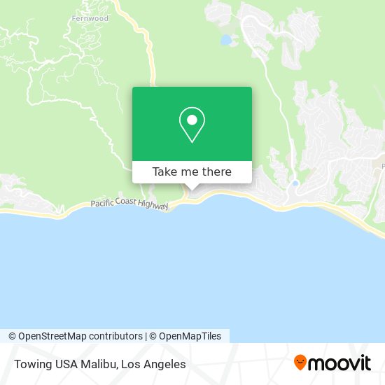 Mapa de Towing USA Malibu