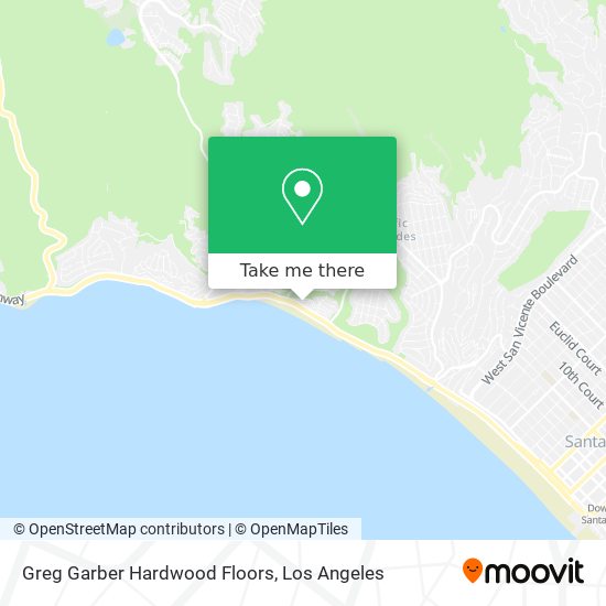 Greg Garber Hardwood Floors map