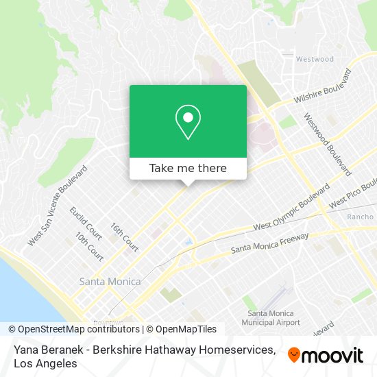 Yana Beranek - Berkshire Hathaway Homeservices map