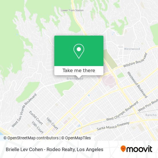 Brielle Lev Cohen - Rodeo Realty map