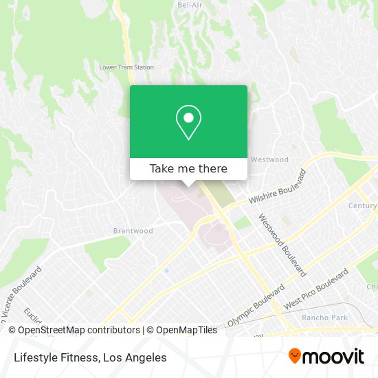 Lifestyle Fitness map