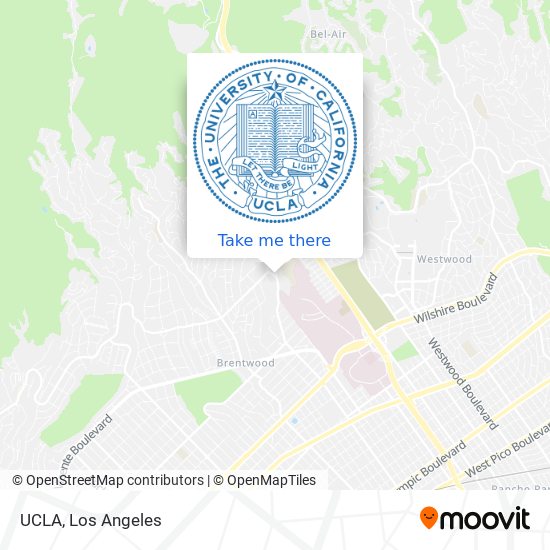 UCLA map