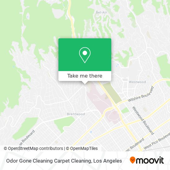 Odor Gone Cleaning Carpet Cleaning map