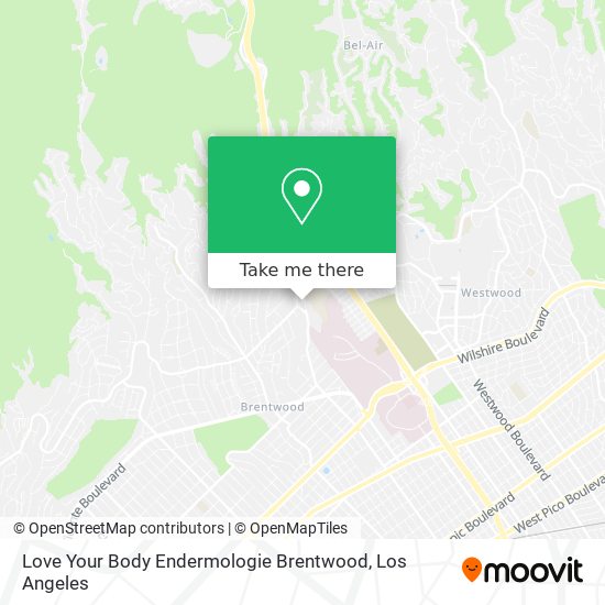 Love Your Body Endermologie Brentwood map