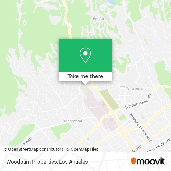 Woodburn Properties map