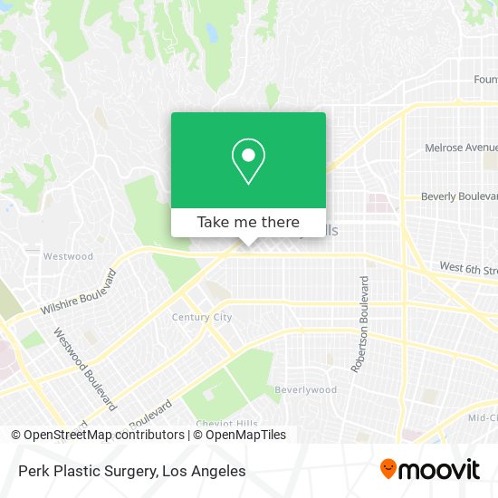 Perk Plastic Surgery map