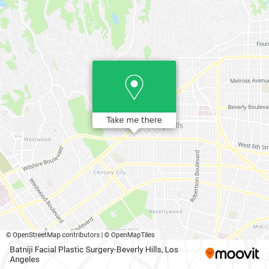Mapa de Batniji Facial Plastic Surgery-Beverly Hills
