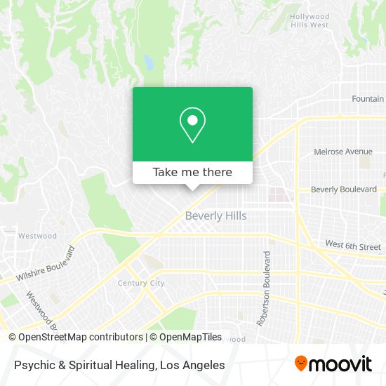 Psychic & Spiritual Healing map