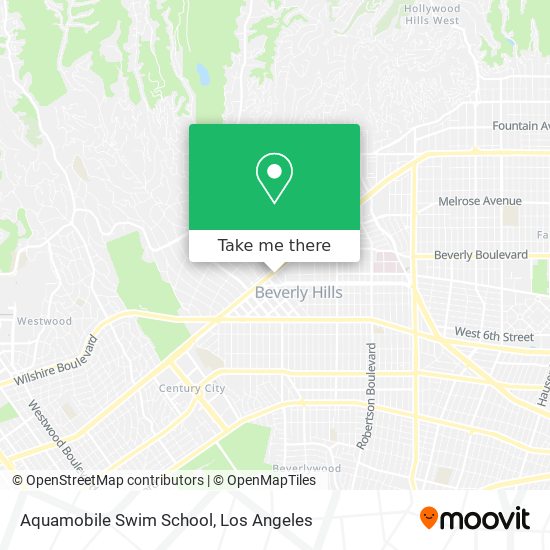 Mapa de Aquamobile Swim School