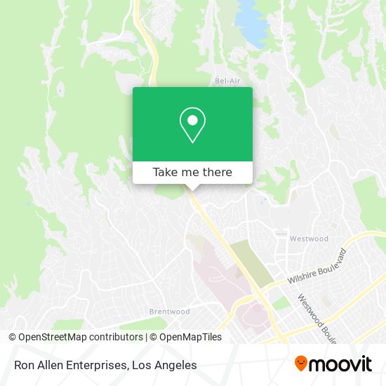 Mapa de Ron Allen Enterprises