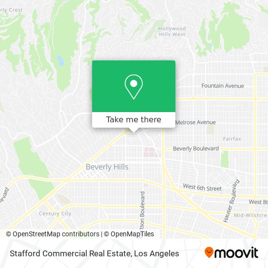 Mapa de Stafford Commercial Real Estate