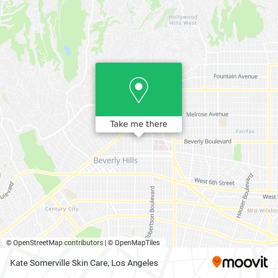 Kate Somerville Skin Care map