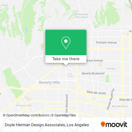 Mapa de Doyle Herman Design Associates