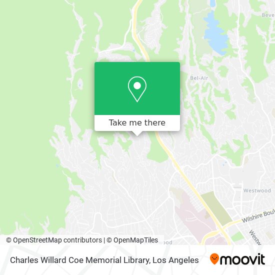 Charles Willard Coe Memorial Library map