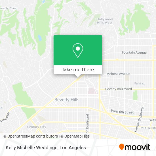 Kelly Michelle Weddings map