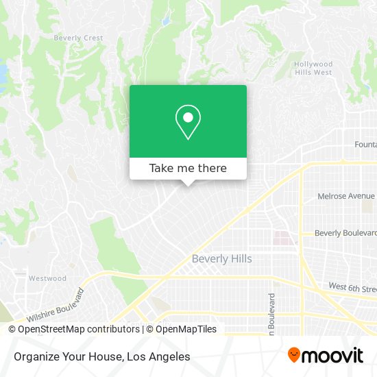 Organize Your House map