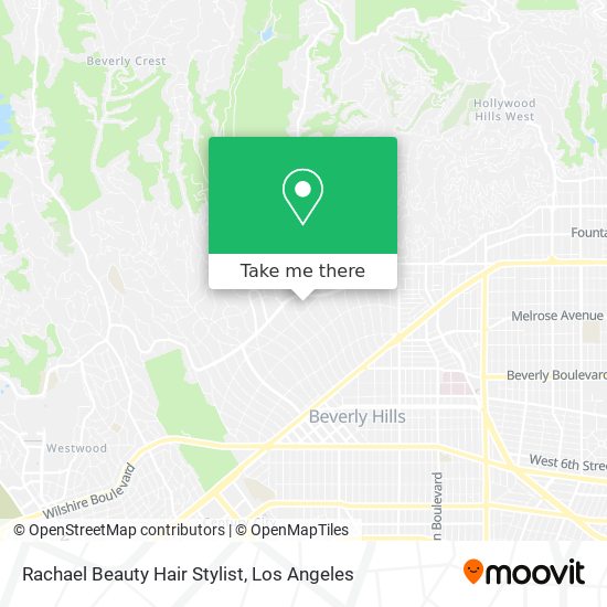 Rachael Beauty Hair Stylist map