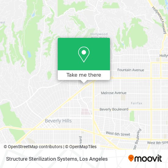 Structure Sterilization Systems map