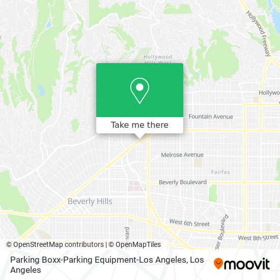 Parking Boxx-Parking Equipment-Los Angeles map