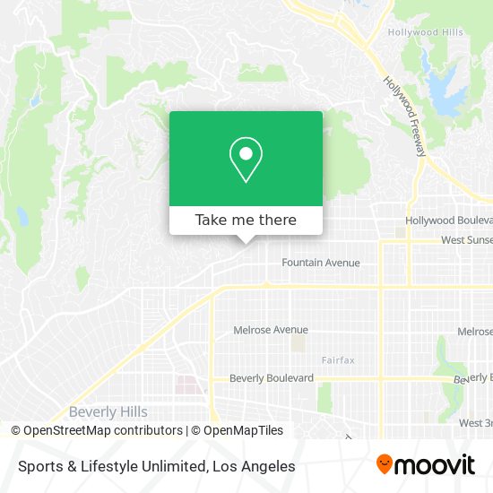Sports & Lifestyle Unlimited map