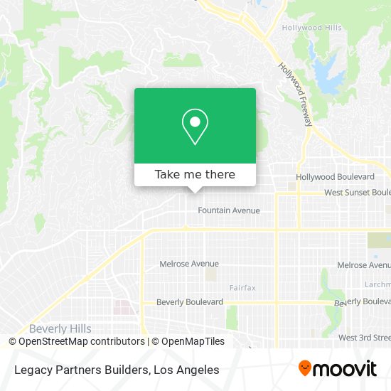 Legacy Partners Builders map