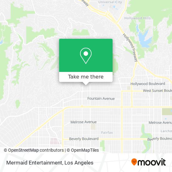 Mermaid Entertainment map