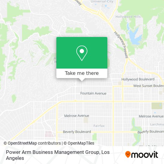 Mapa de Power Arm Business Management Group
