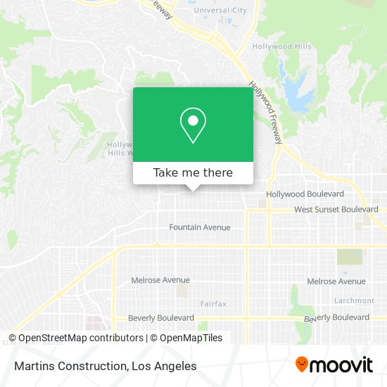 Martins Construction map