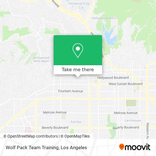 Mapa de Wolf Pack Team Training