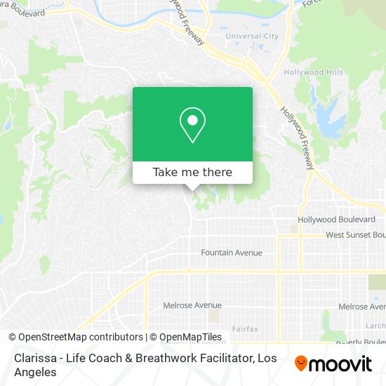 Clarissa - Life Coach & Breathwork Facilitator map