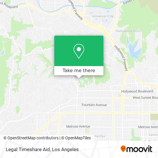 Legal Timeshare Aid map