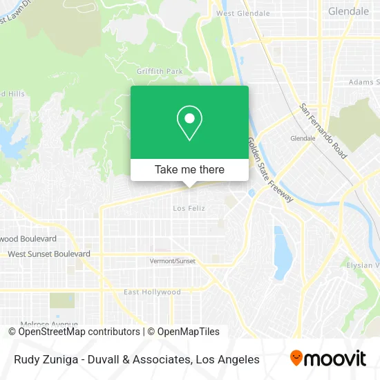 Mapa de Rudy Zuniga - Duvall & Associates