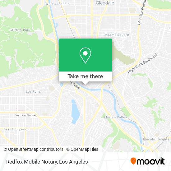 Redfox Mobile Notary map