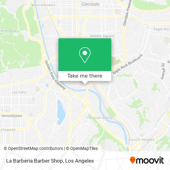 La Barberia Barber Shop map