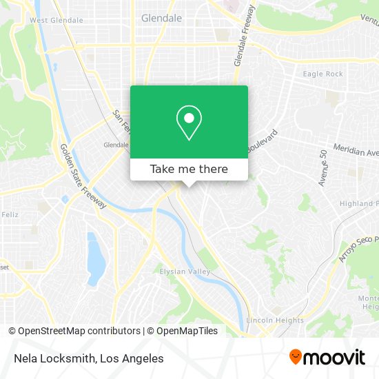 Nela Locksmith map